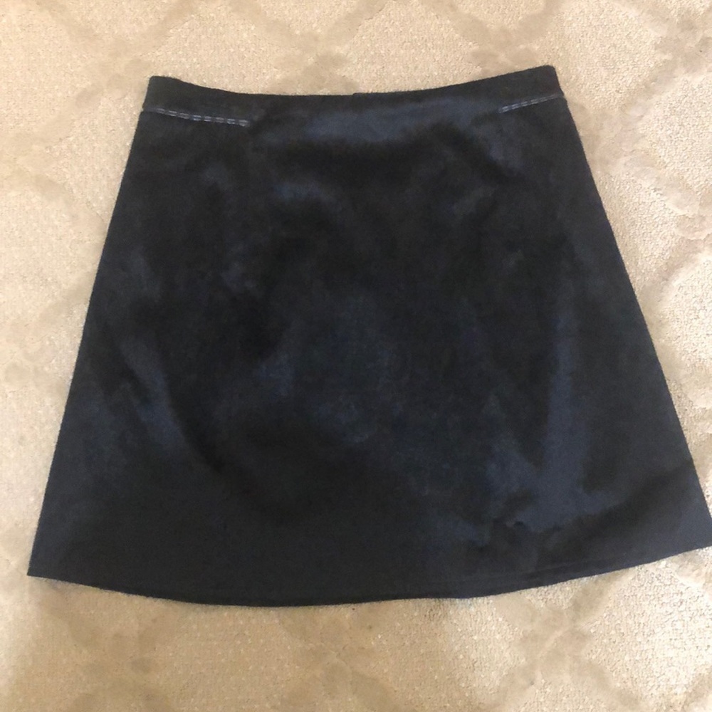 Zara faux-fur skirt